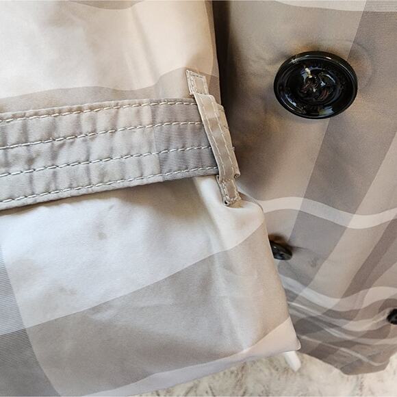 BURBERRY BRIT LONDON TRENCH COAT SIZE 4 - Picture 6 of 16